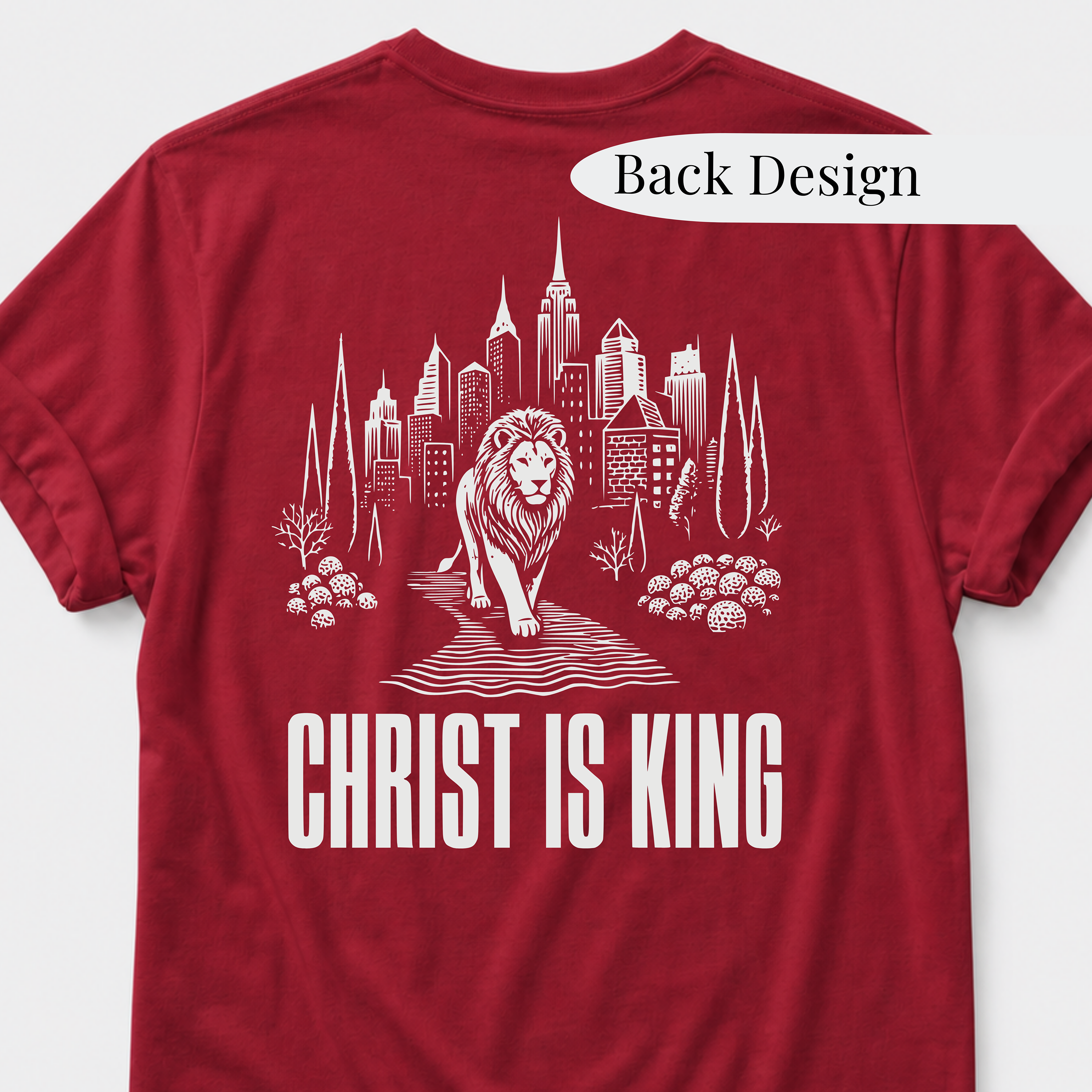 Christ is King T-Shirt • Lion