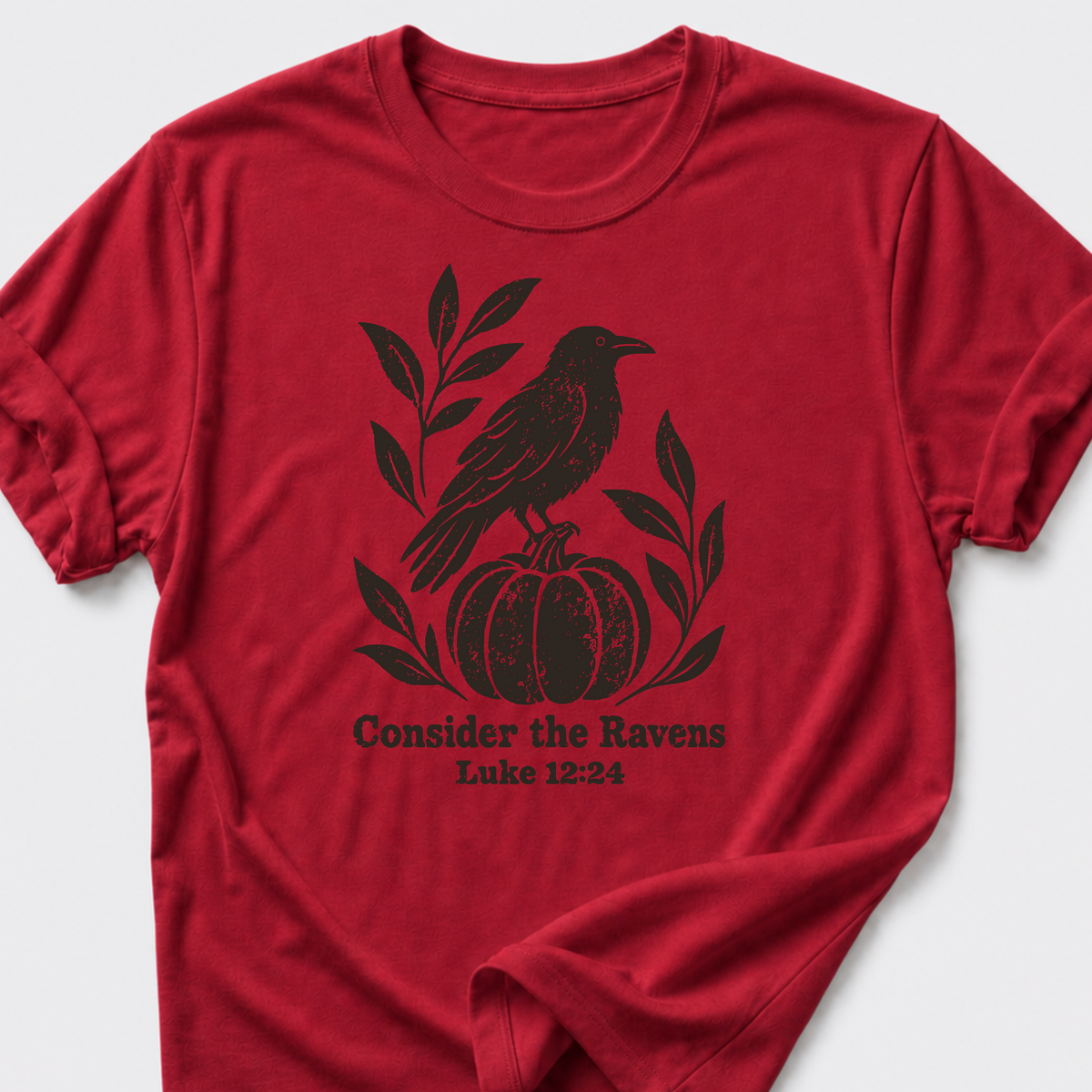 Consider the Ravens Luke 12:24 T-Shirt