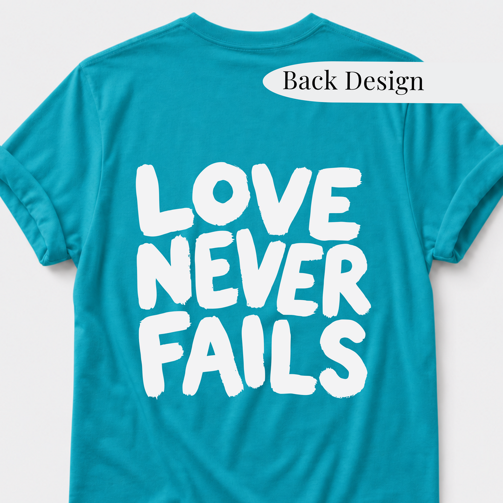 Love Never Fails T-Shirt