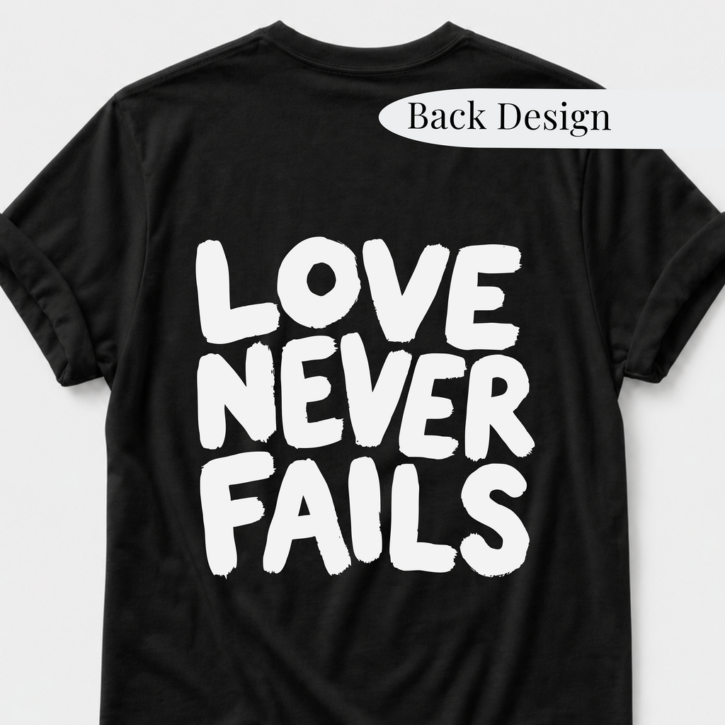 Love Never Fails T-Shirt