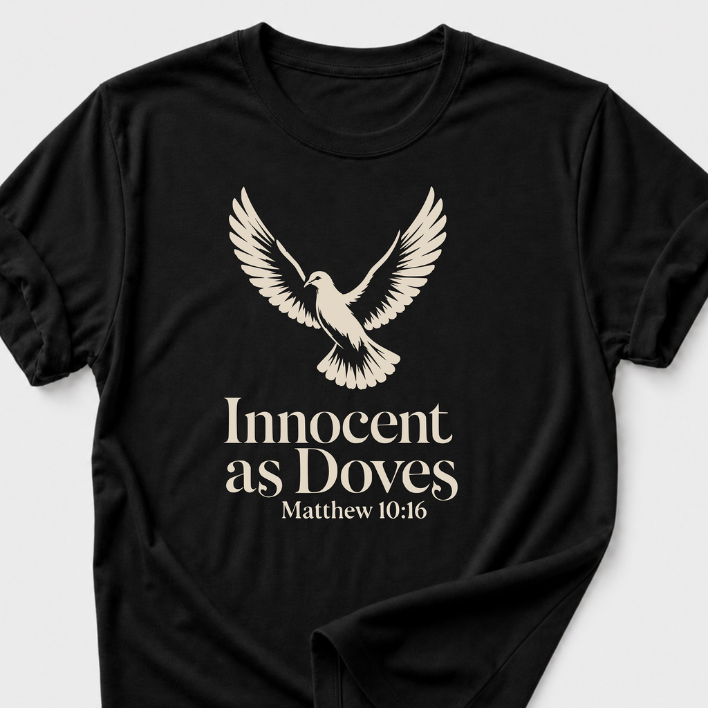 Innocent as Doves Matthew 10:16 T-Shirt