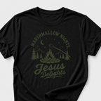 Marshmallow Nights • Jesus Delights T-Shirt