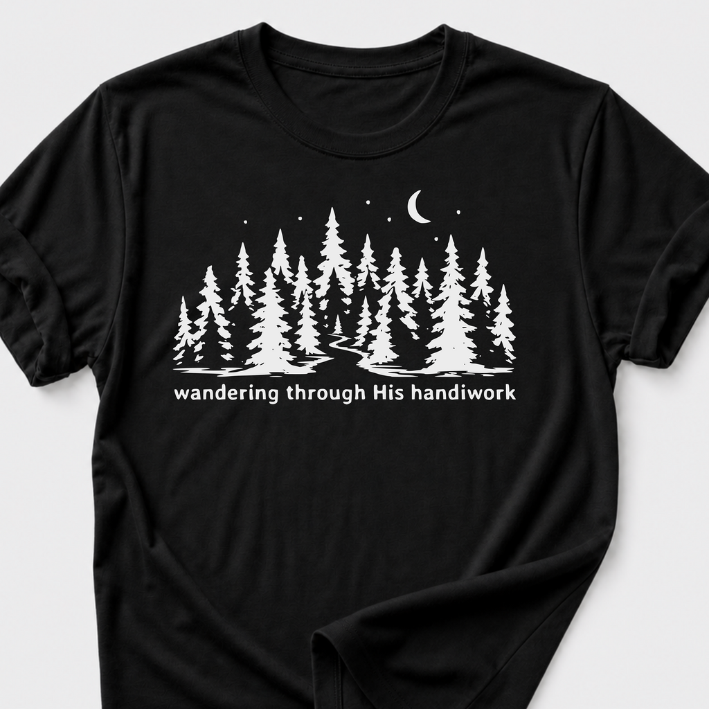 Wandering Through His Handiwork T-Shirt