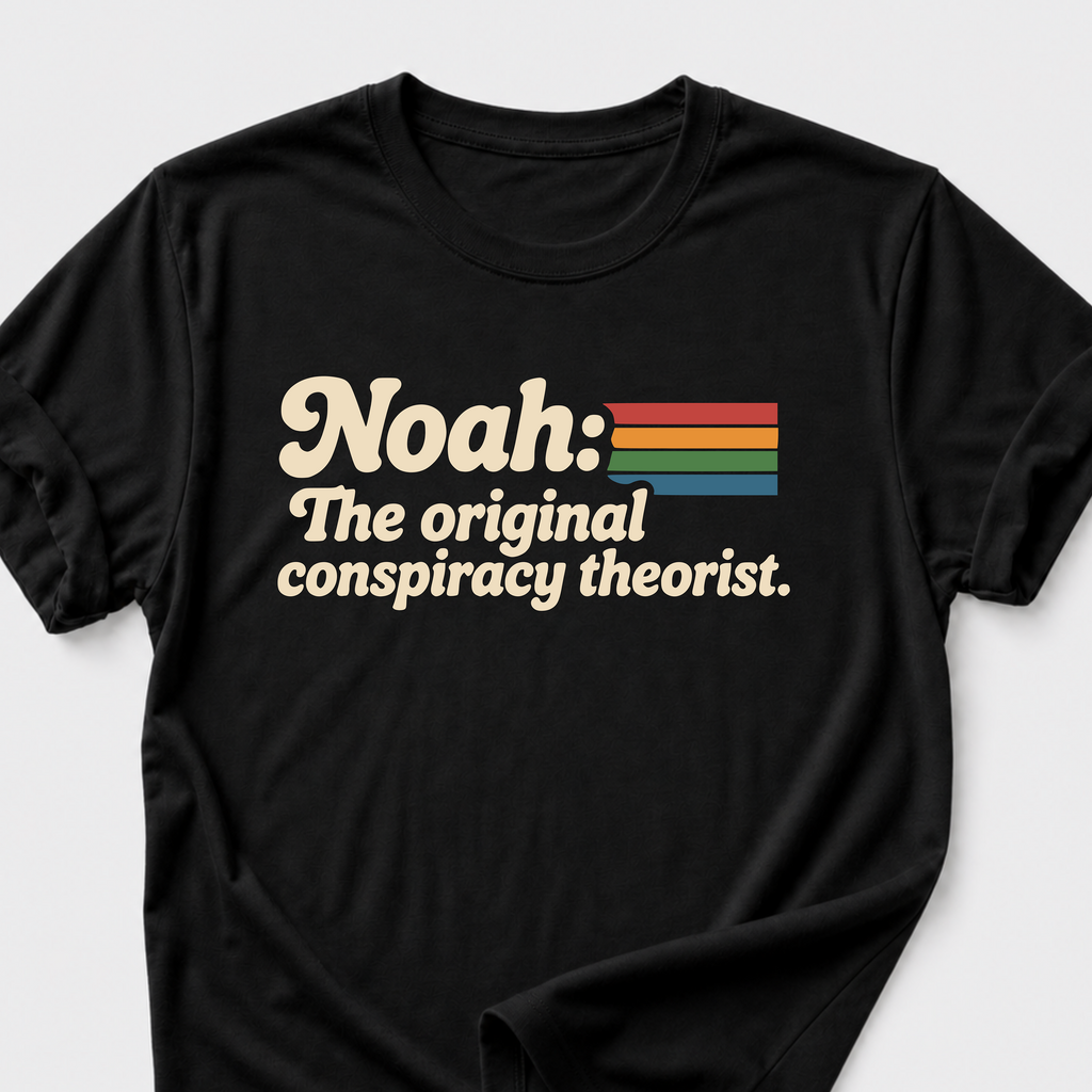 Noah: The Original Conspiracy Theorist T-Shirt