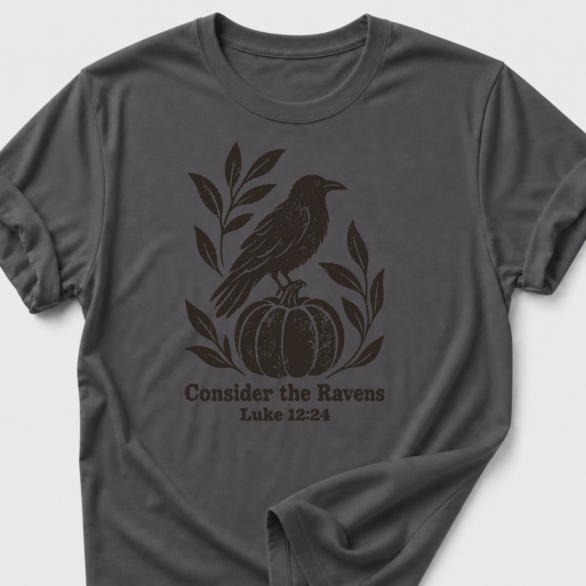 Consider the Ravens Luke 12:24 T-Shirt