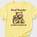 Feral Traveler • Raccoon T-Shirt