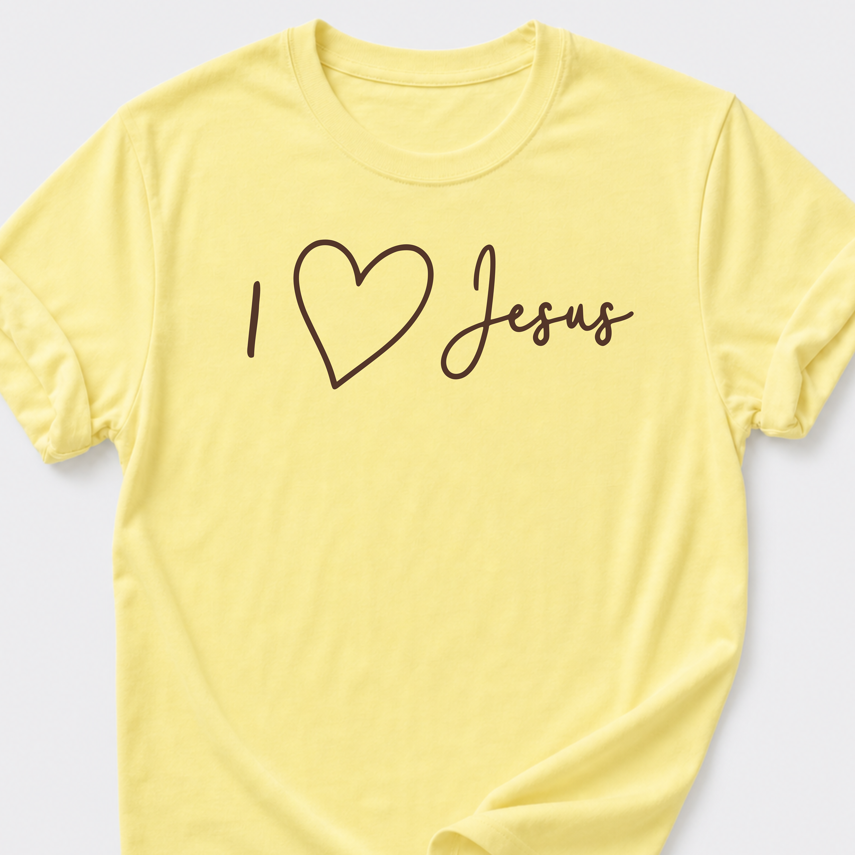 I Love Jesus • Heart T-Shirt