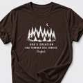 God's Creation Has Terrible Cell Service. Perfect. T-Shirt