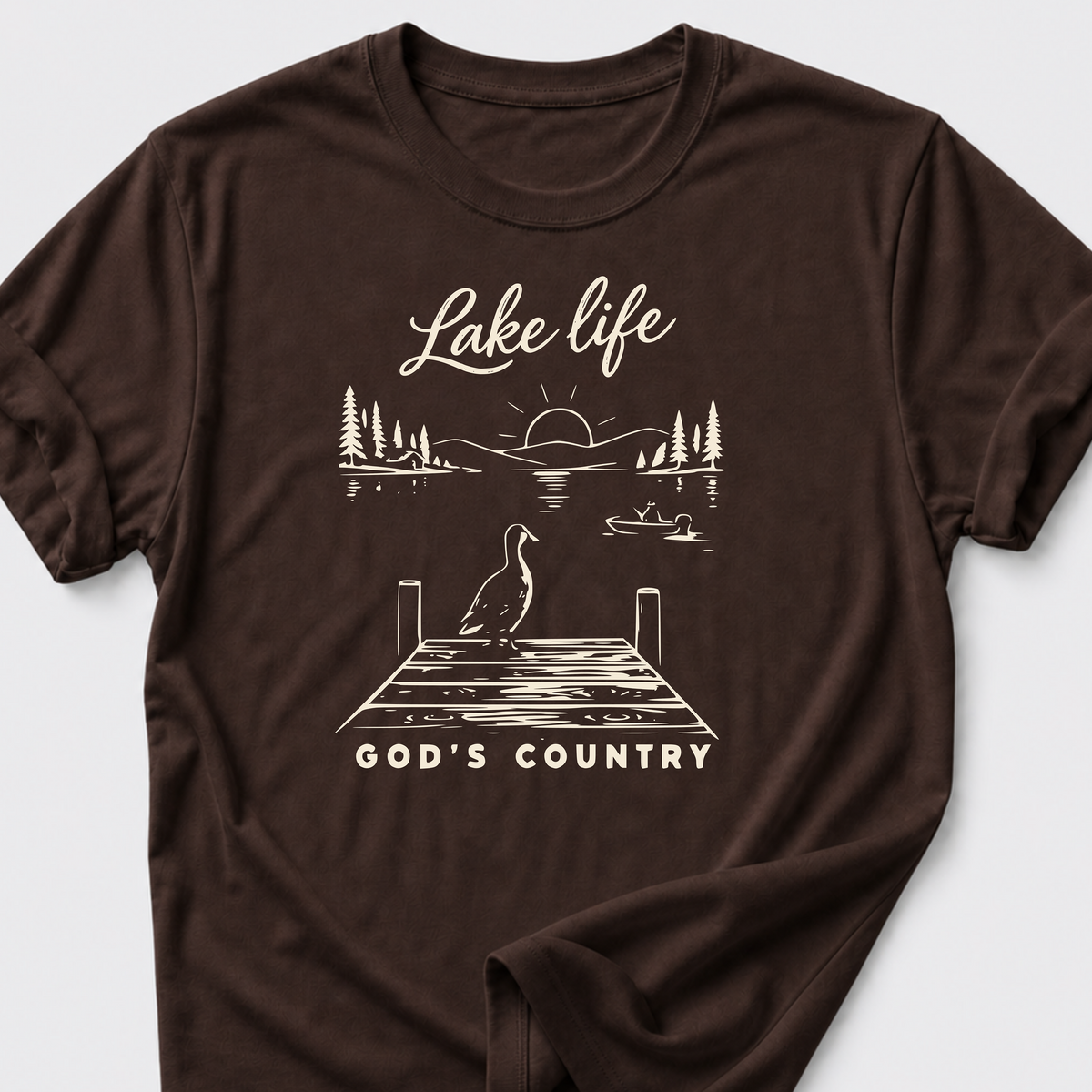 Lake Life • God's Country T-Shirt