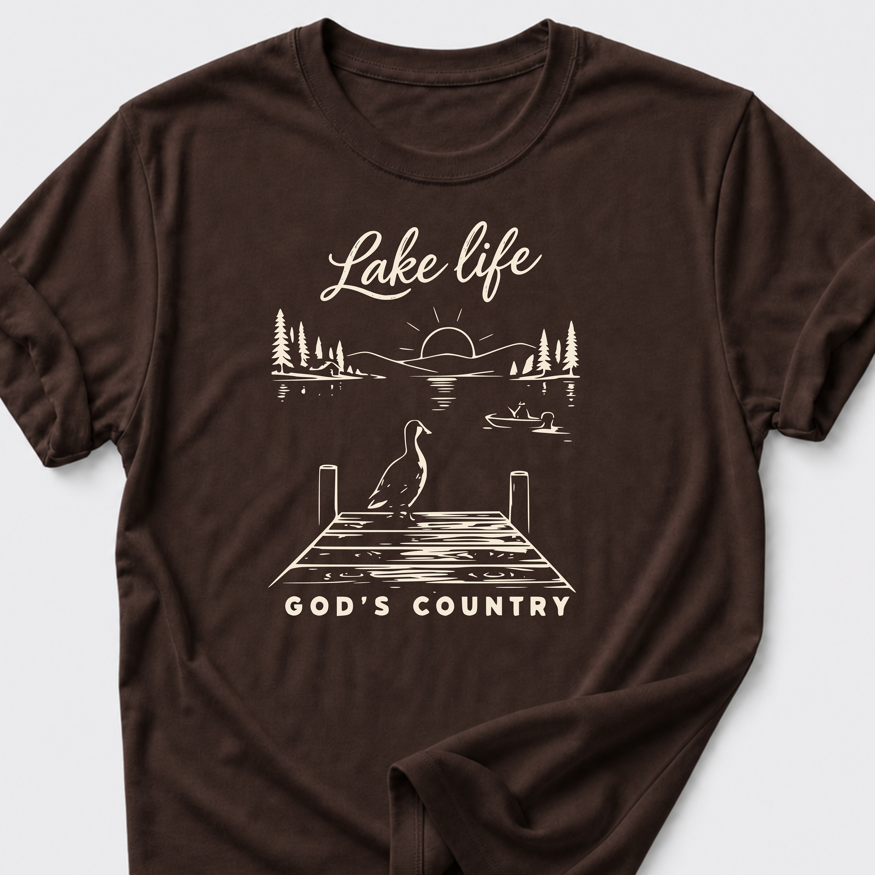 Lake Life • God's Country T-Shirt