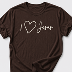 I Love Jesus • Heart T-Shirt