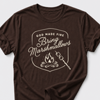 God Made Fire • Bring Marshmallows T-Shirt
