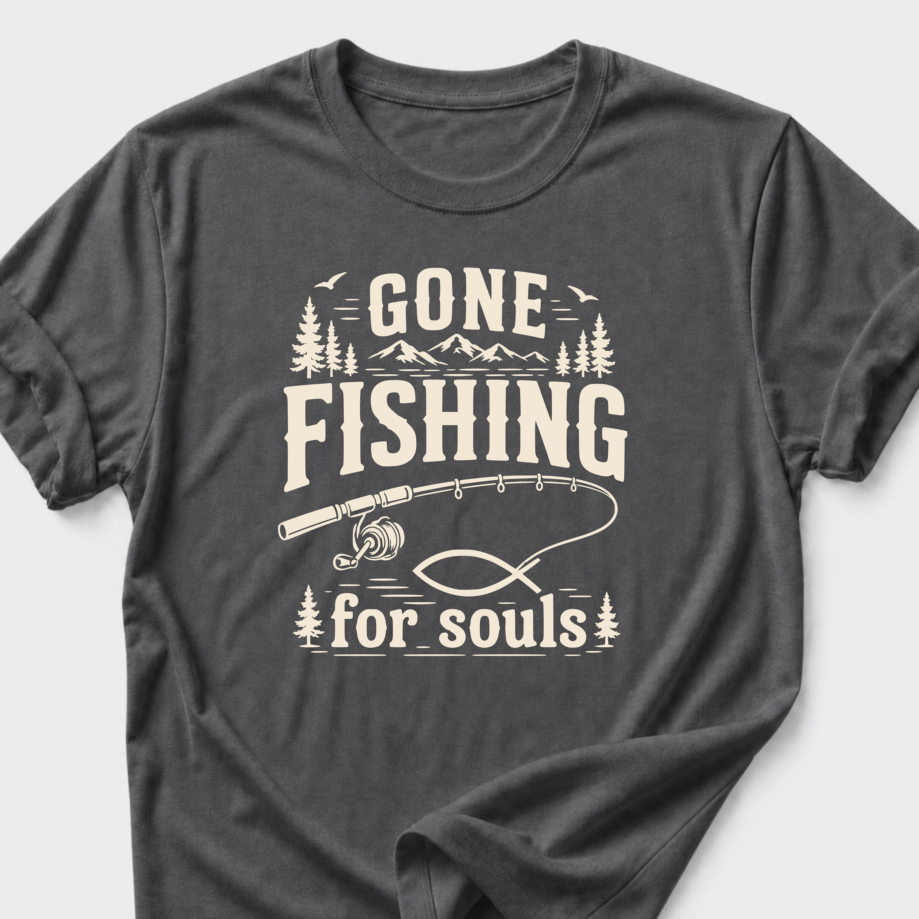 Gone Fishing For Souls T-Shirt