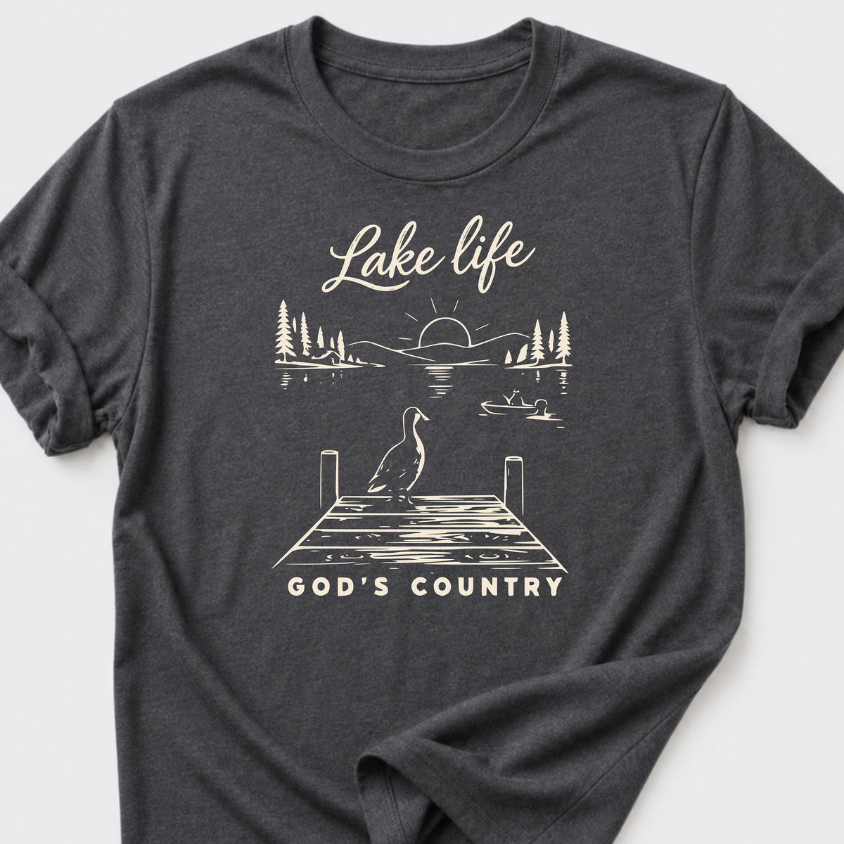Lake Life • God's Country T-Shirt