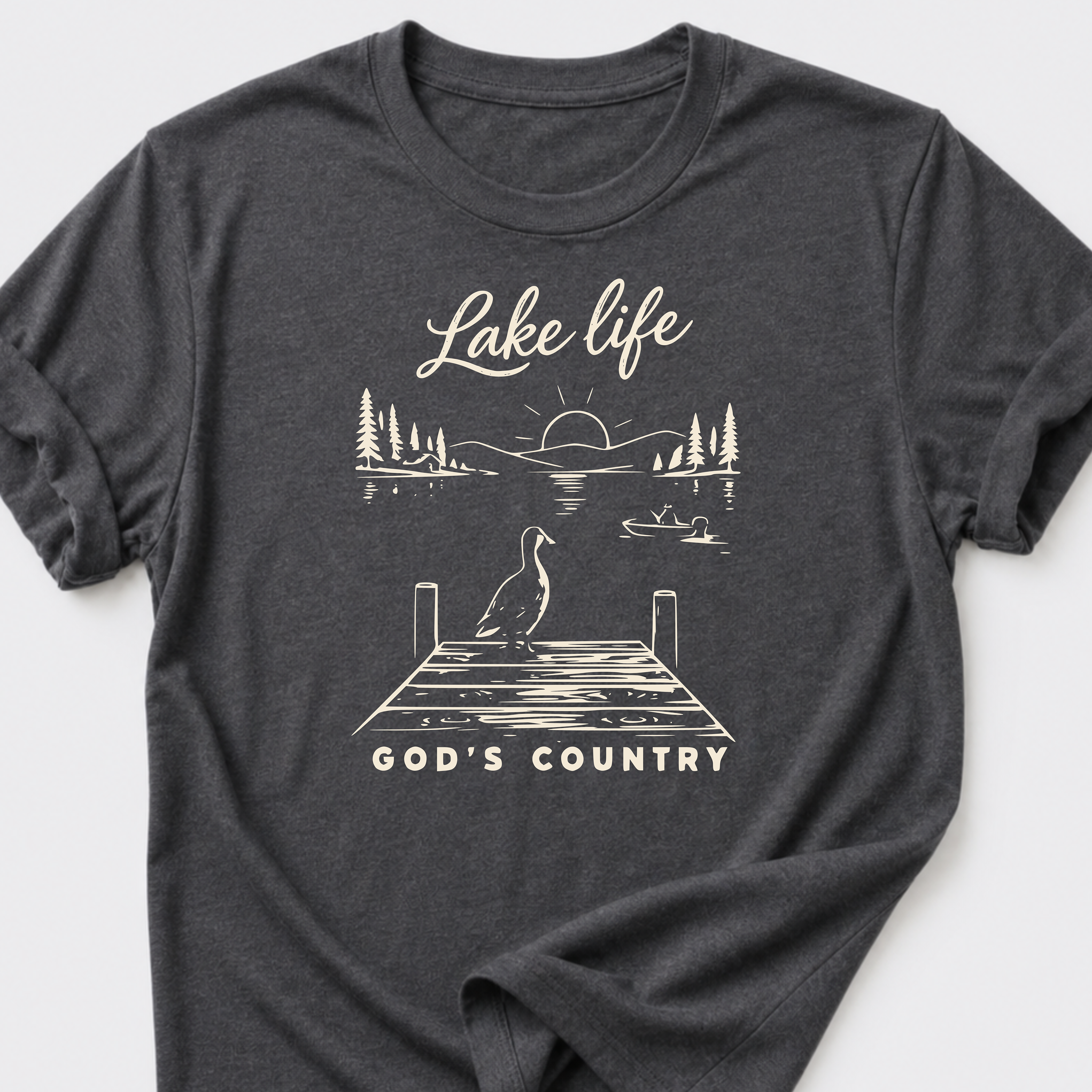 Lake Life • God's Country T-Shirt