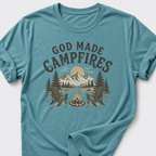 God Made Campfires T-Shirt