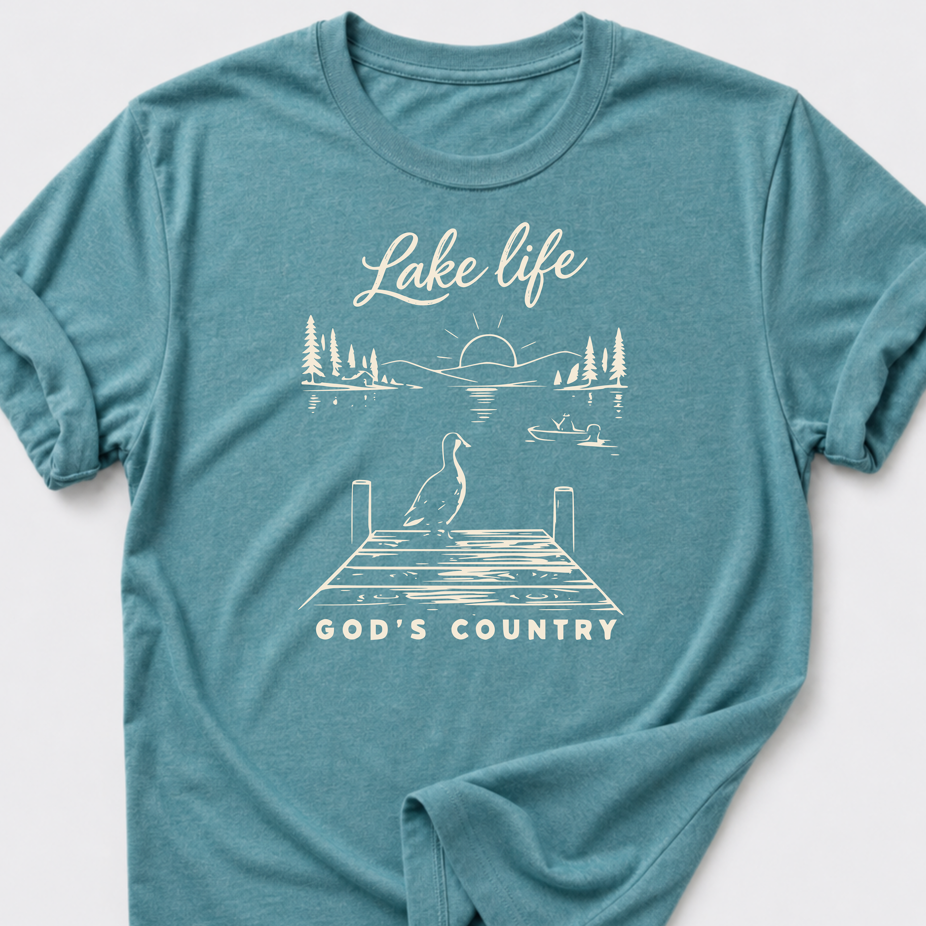 Lake Life • God's Country T-Shirt