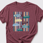 God Provides with Two Fish and Five Loaves T-Shirt