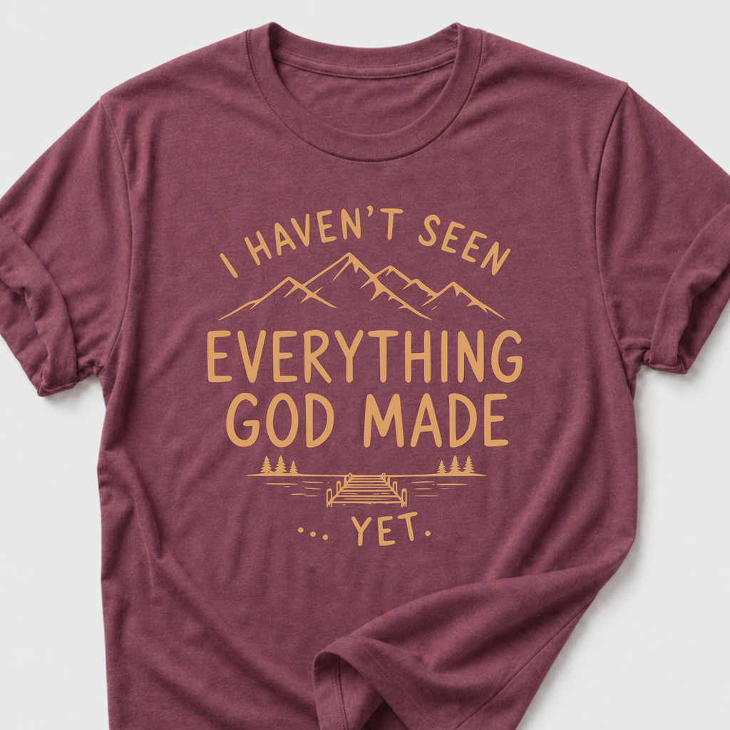 I Haven't Seen Everything God Made... Yet. T-Shirt