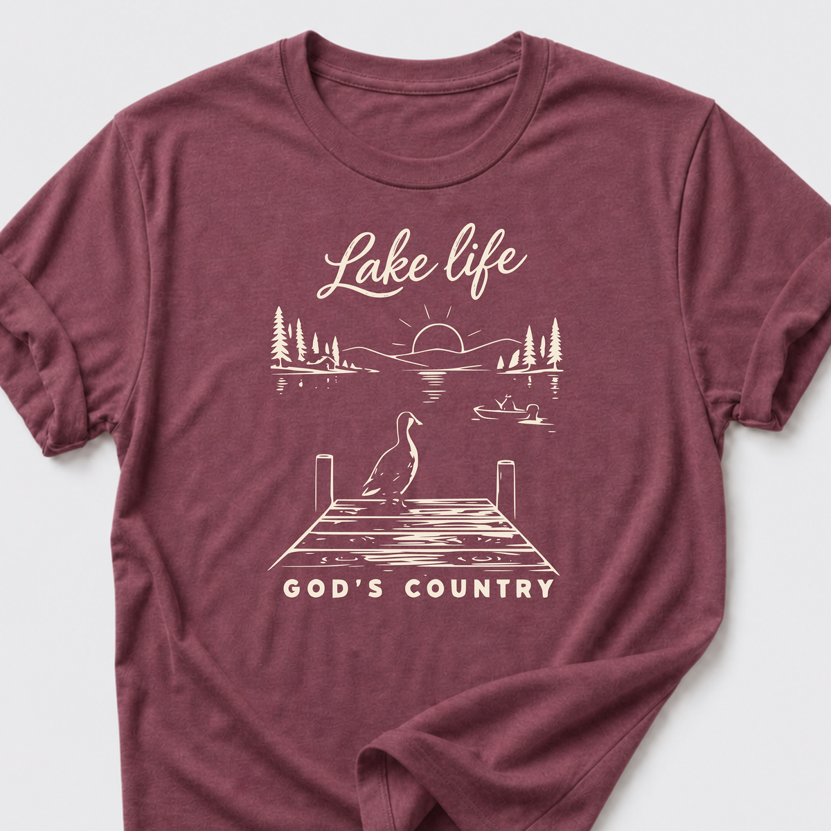 Lake Life • God's Country T-Shirt