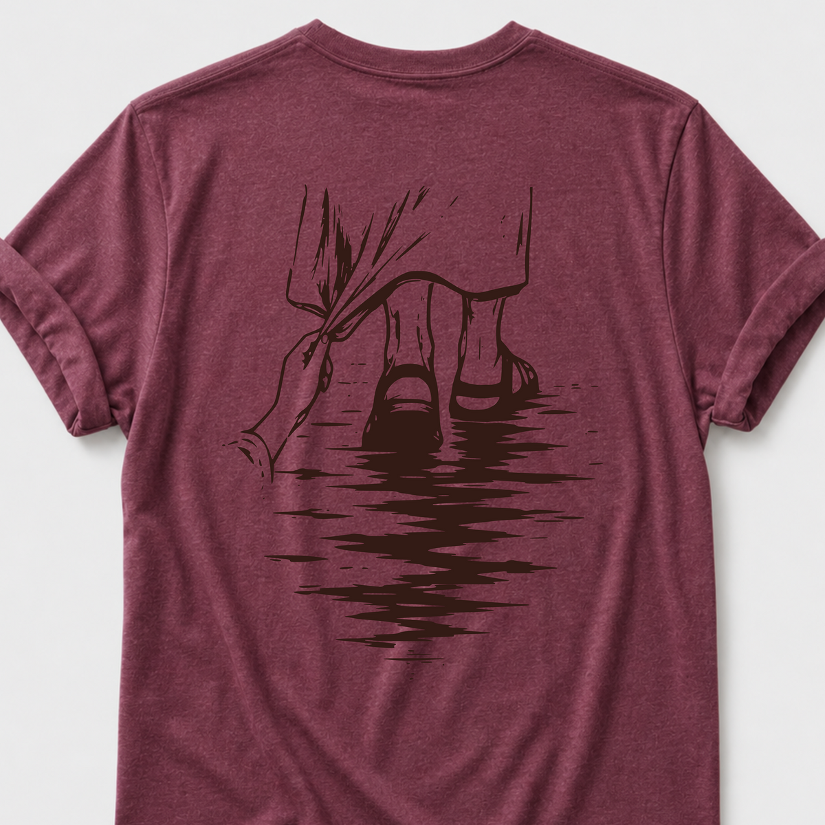 She Touches His Garment • Unnamed Woman T-Shirt