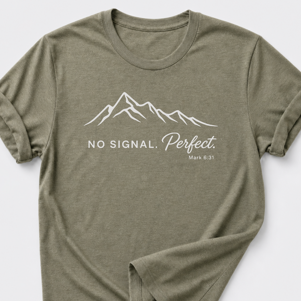 No Signal. Perfect. T-Shirt