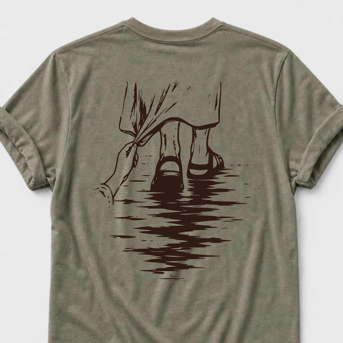 She Touches His Garment • Unnamed Woman T-Shirt