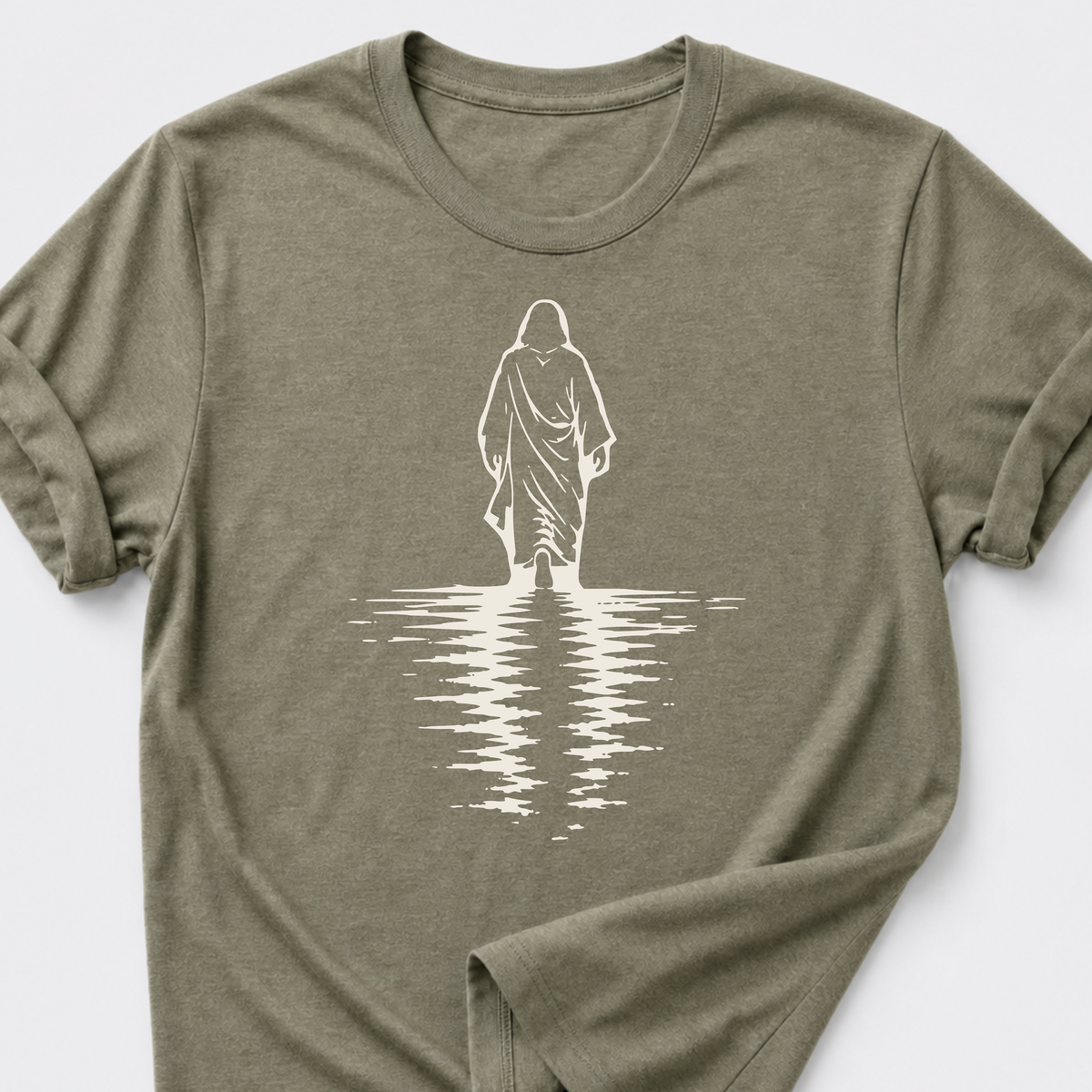 Jesus Walks On Water T-Shirt