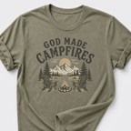 God Made Campfires T-Shirt