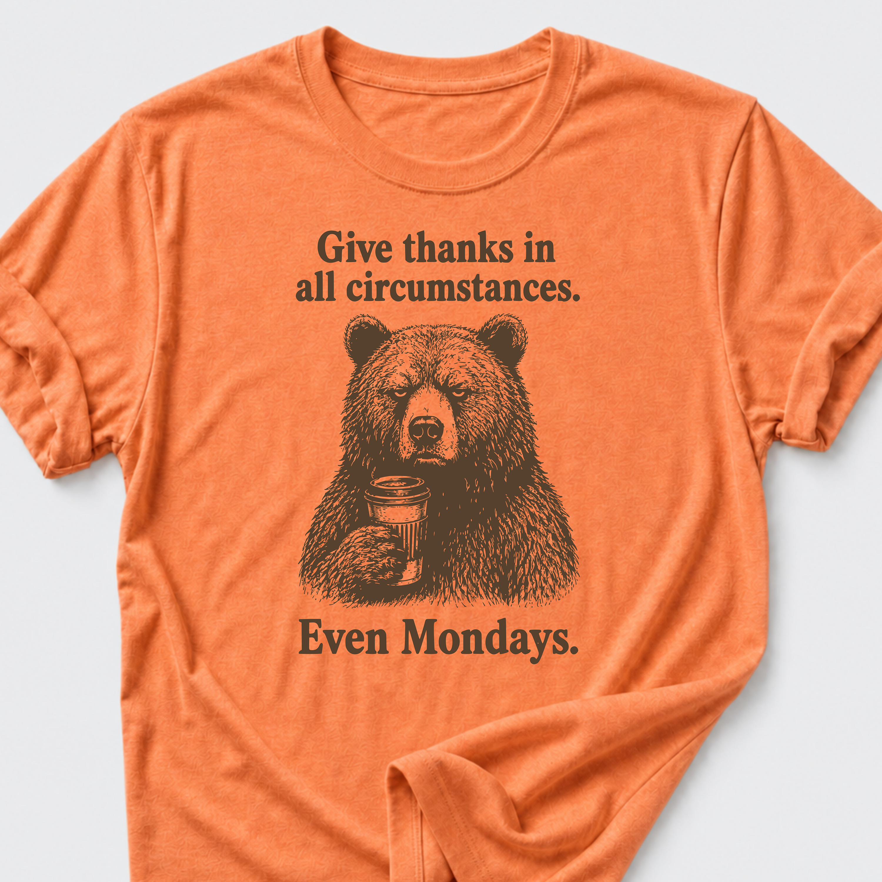 Give Thanks • Bear T-Shirt