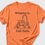 Winging It • Cat T-Shirt