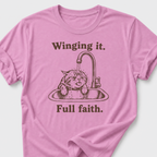 Winging It • Cat T-Shirt