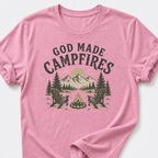 God Made Campfires T-Shirt