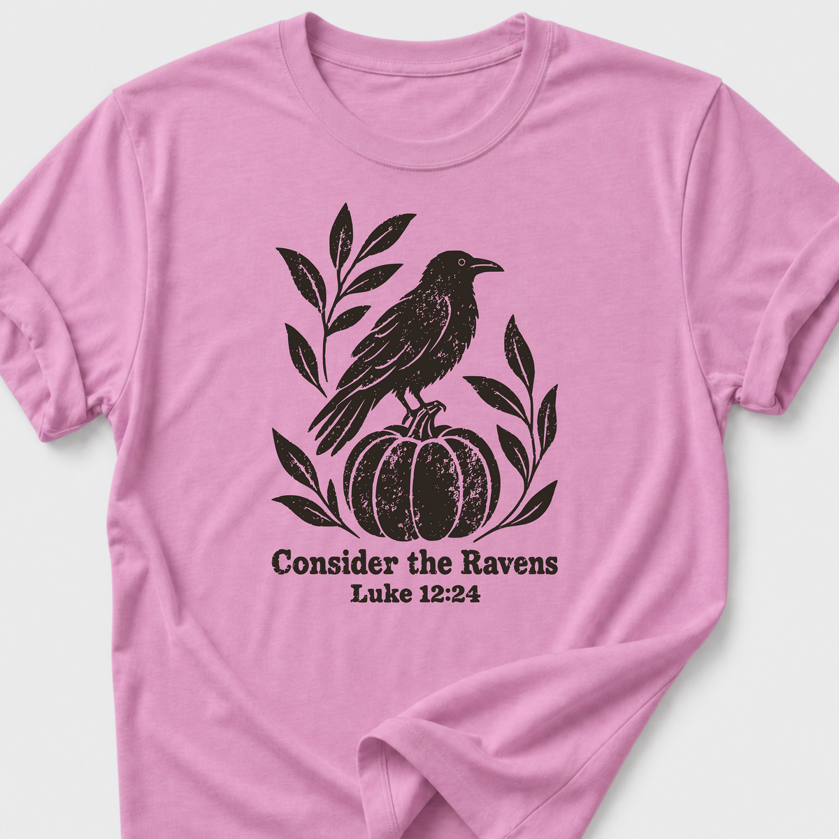Consider the Ravens Luke 12:24 T-Shirt