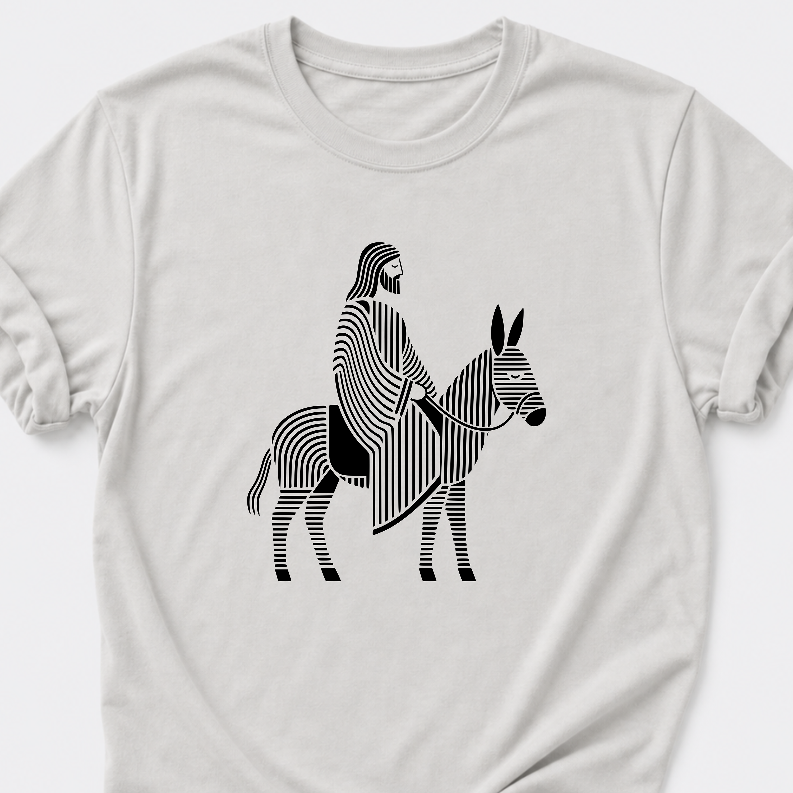 Jesus on Donkey T-Shirt