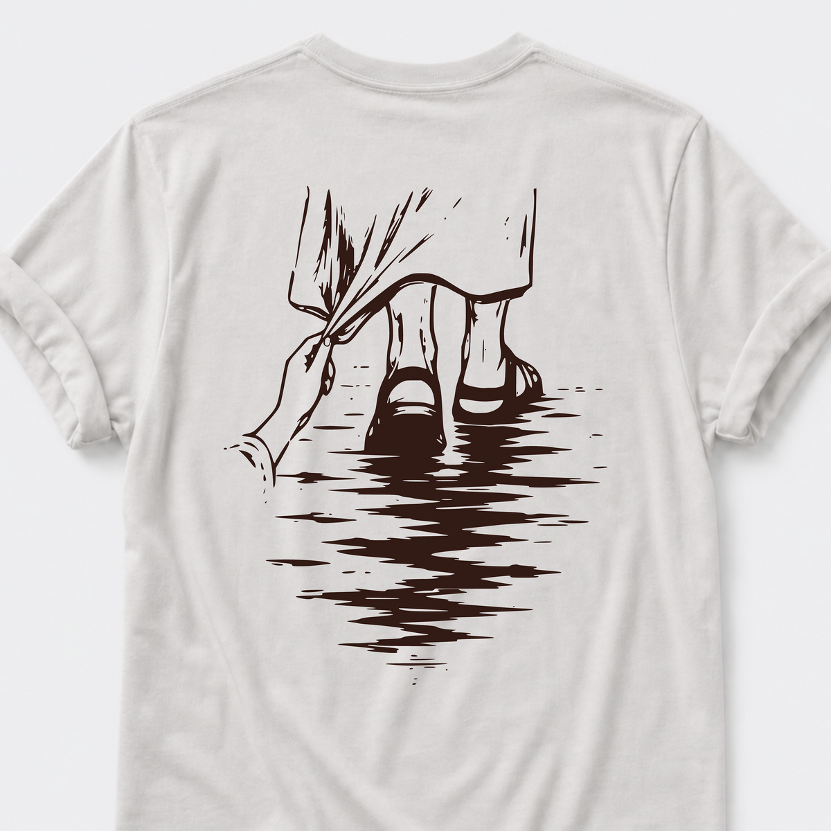 She Touches His Garment • Unnamed Woman T-Shirt
