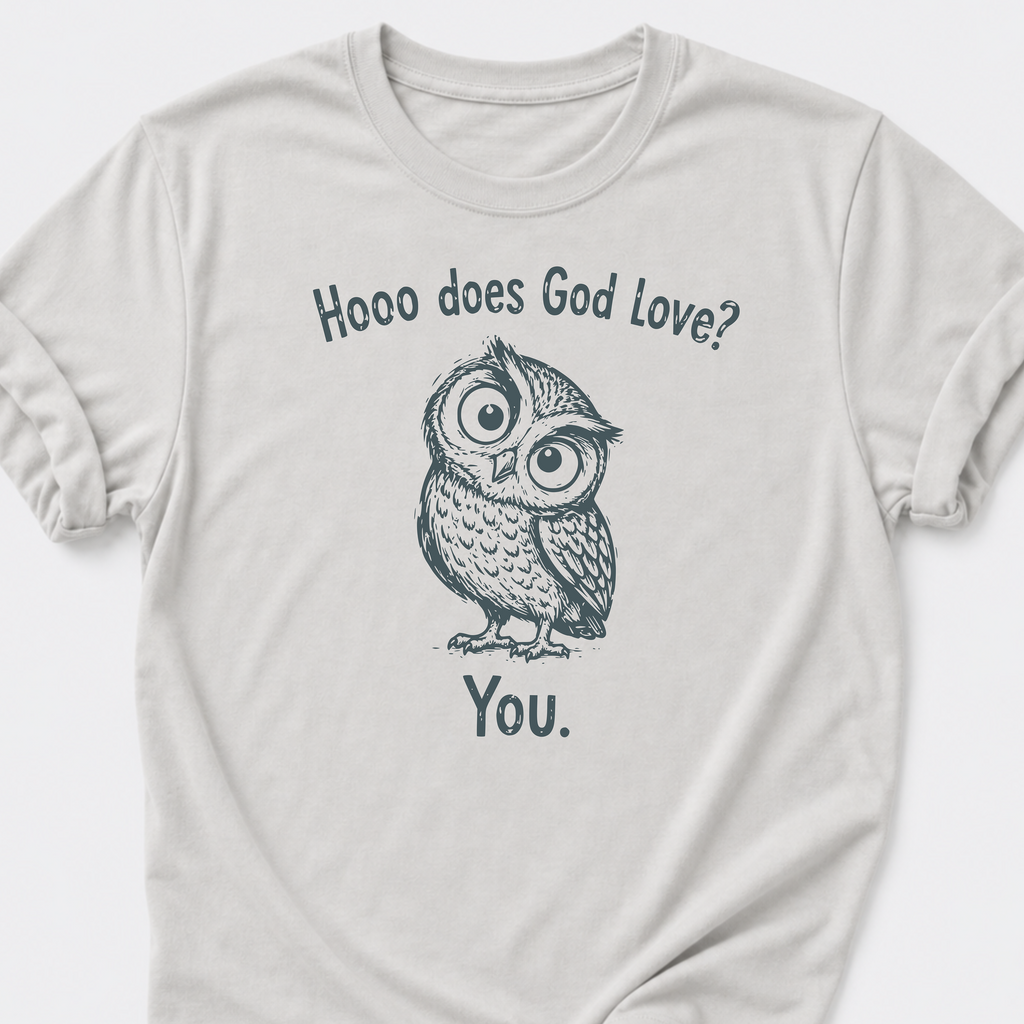 Hooo Does God Love? You. T-Shirt