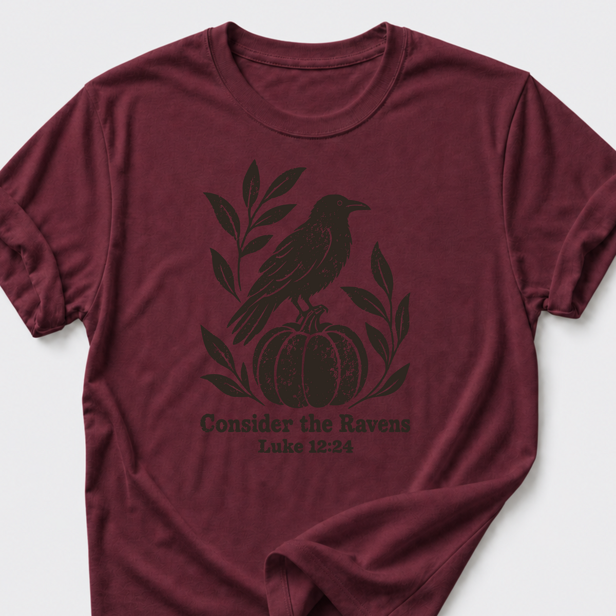 Consider the Ravens Luke 12:24 T-Shirt