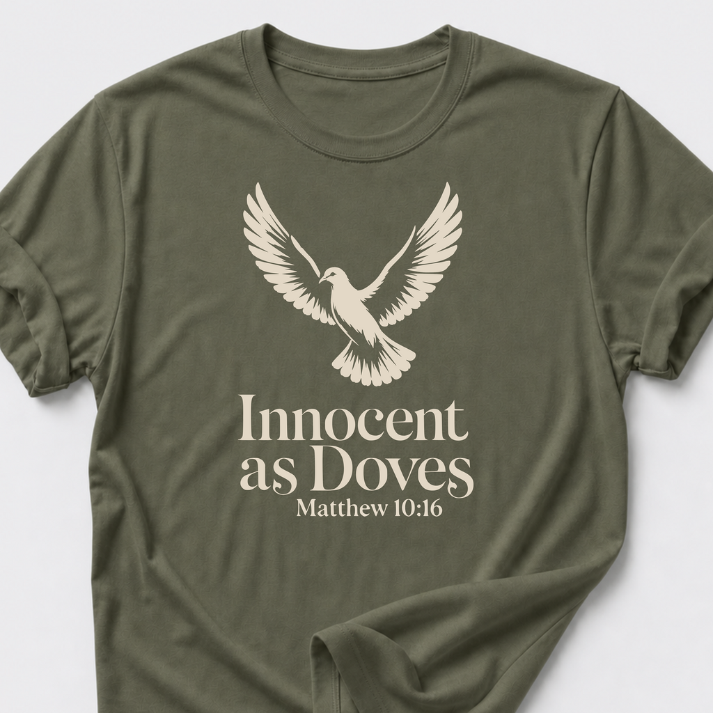 Innocent as Doves Matthew 10:16 T-Shirt