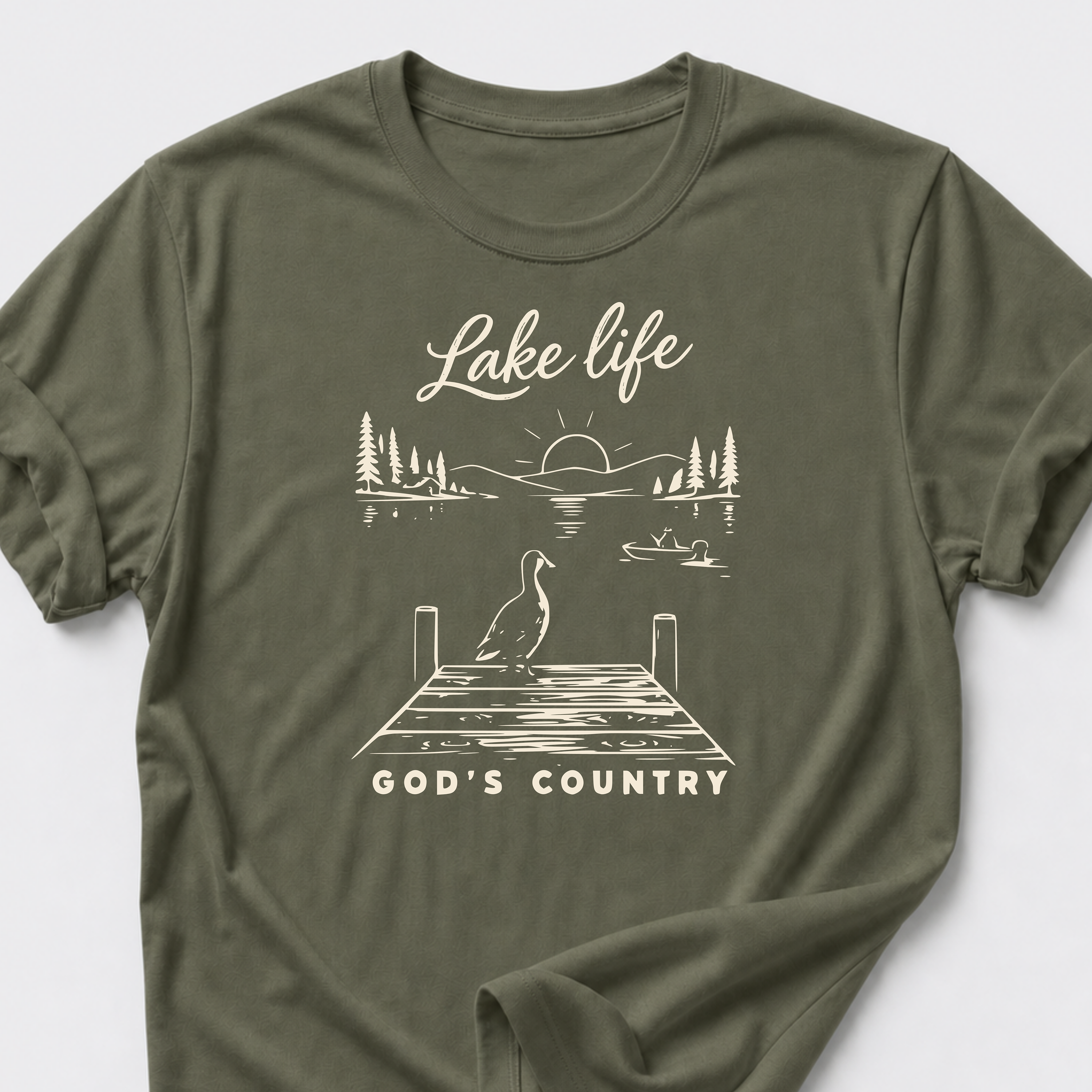 Lake Life • God's Country T-Shirt