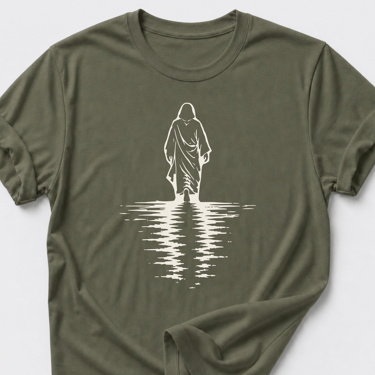 Jesus Walks On Water T-Shirt