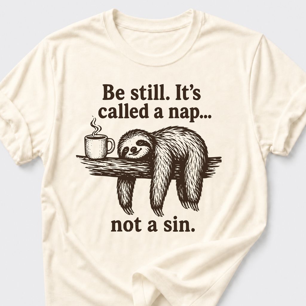 Be Still • Sloth T-Shirt