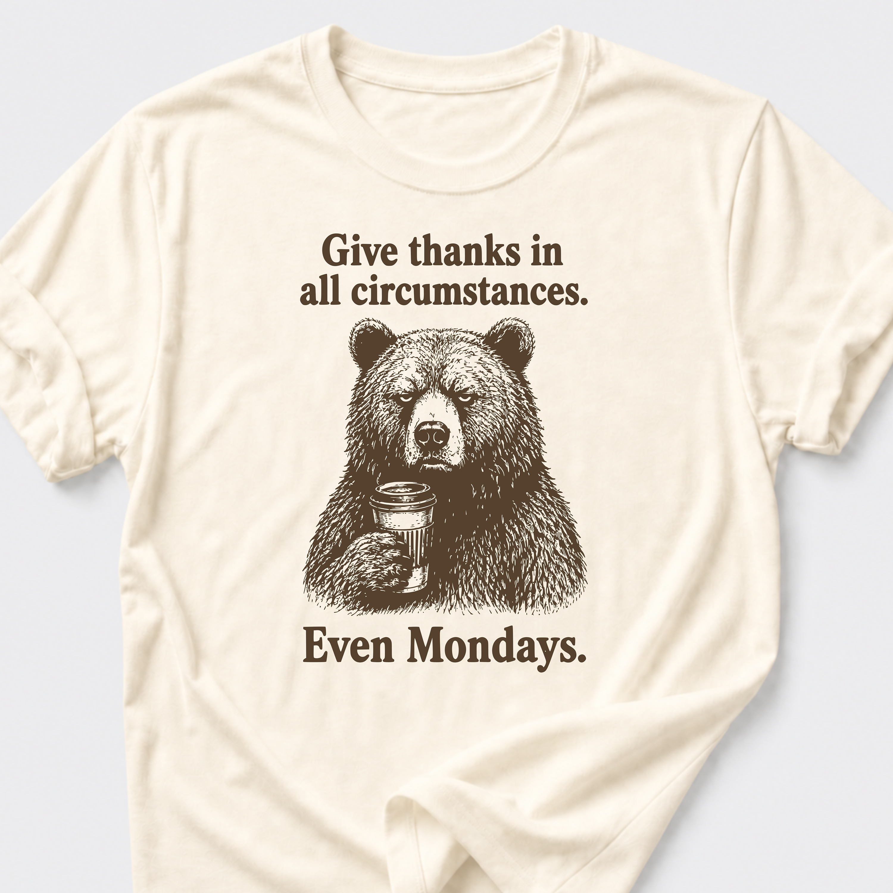 Give Thanks • Bear T-Shirt