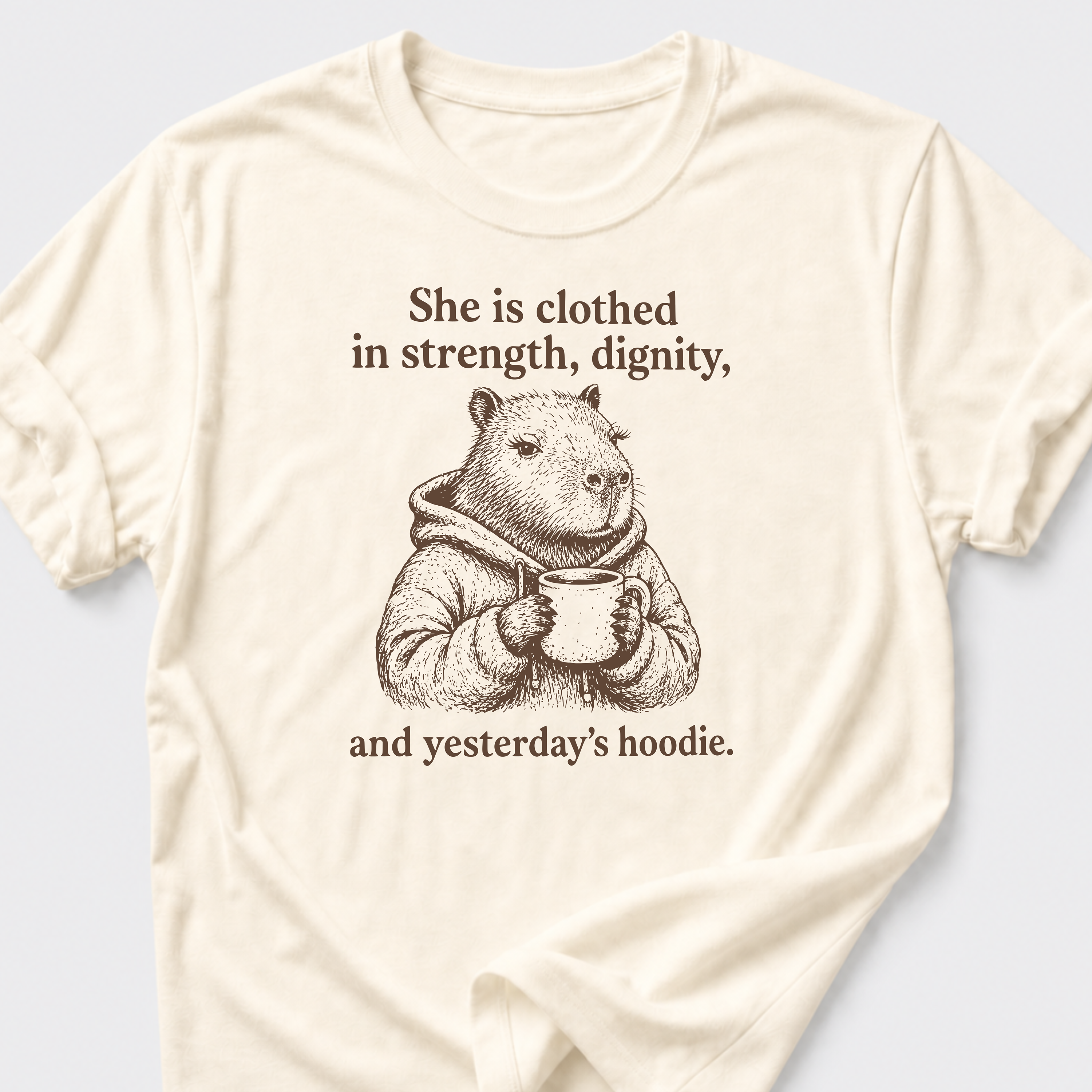 Yesterday's Hoodie • Capybara T-Shirt