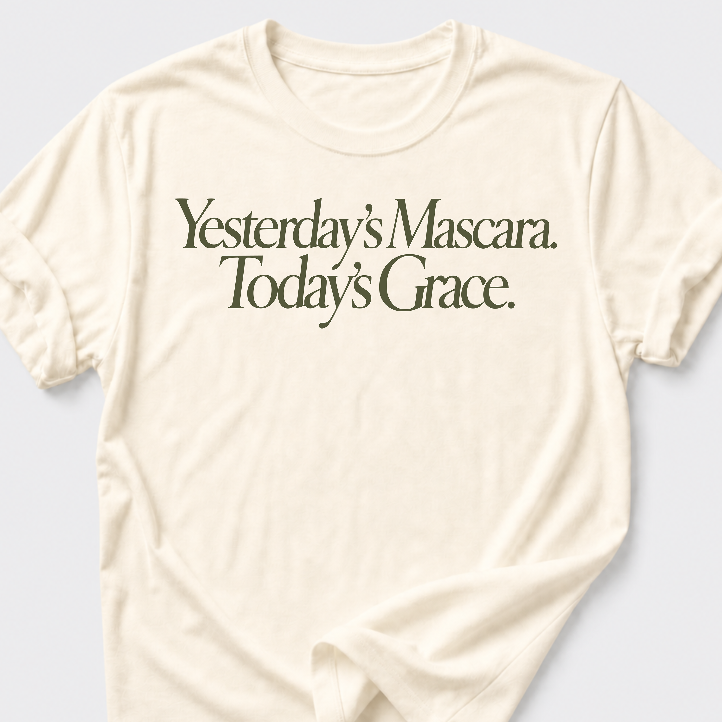 Yesterday's Mascara. Today's Grace T-Shirt