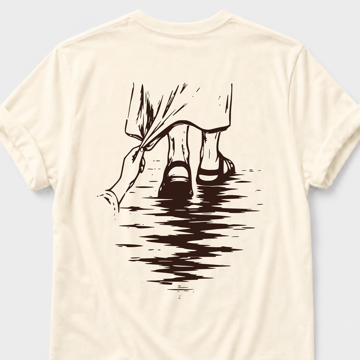 She Touches His Garment • Unnamed Woman T-Shirt