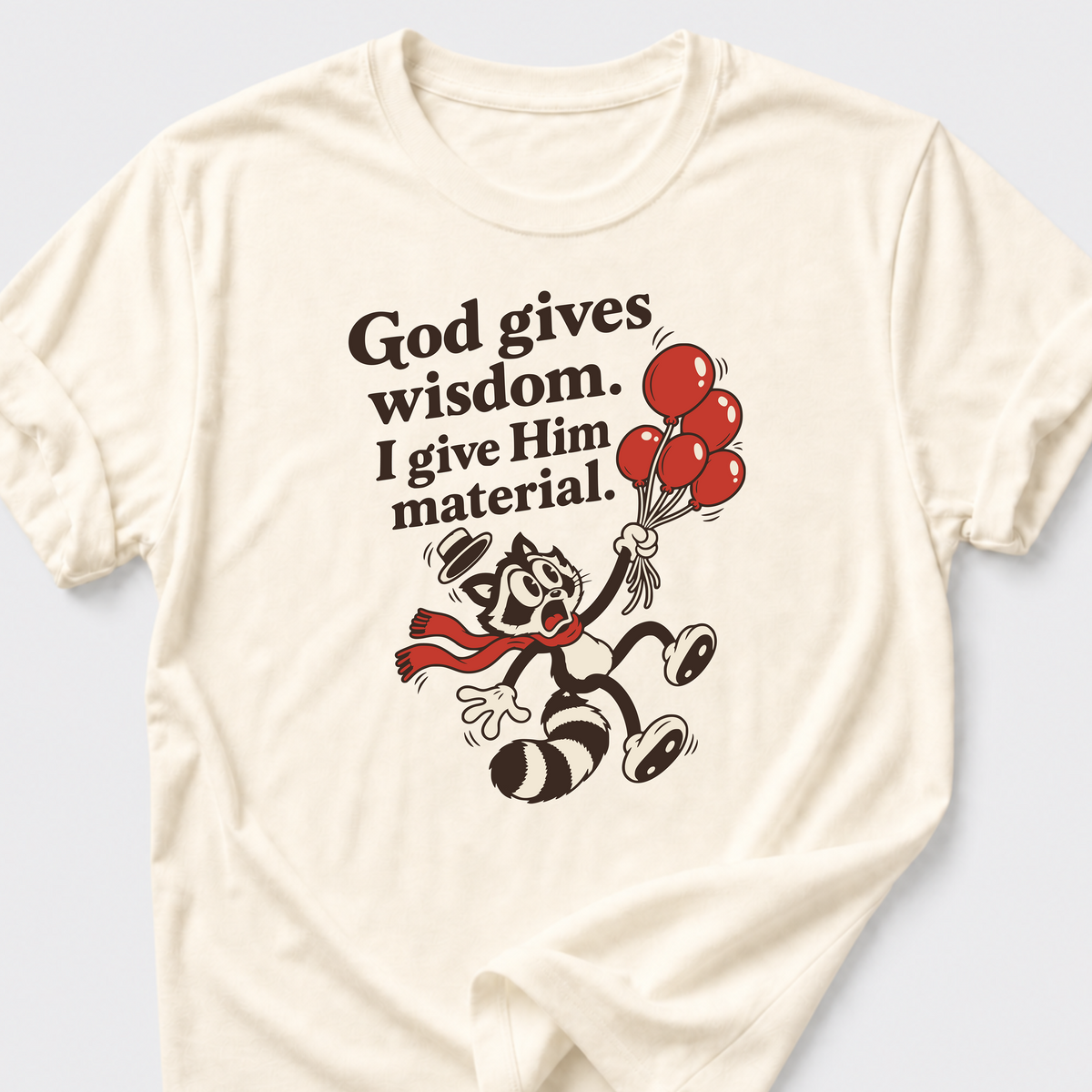 God Gives Wisdom T-Shirt