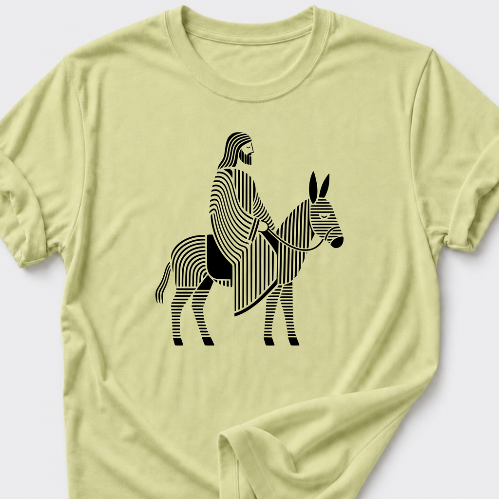 Jesus on Donkey T-Shirt