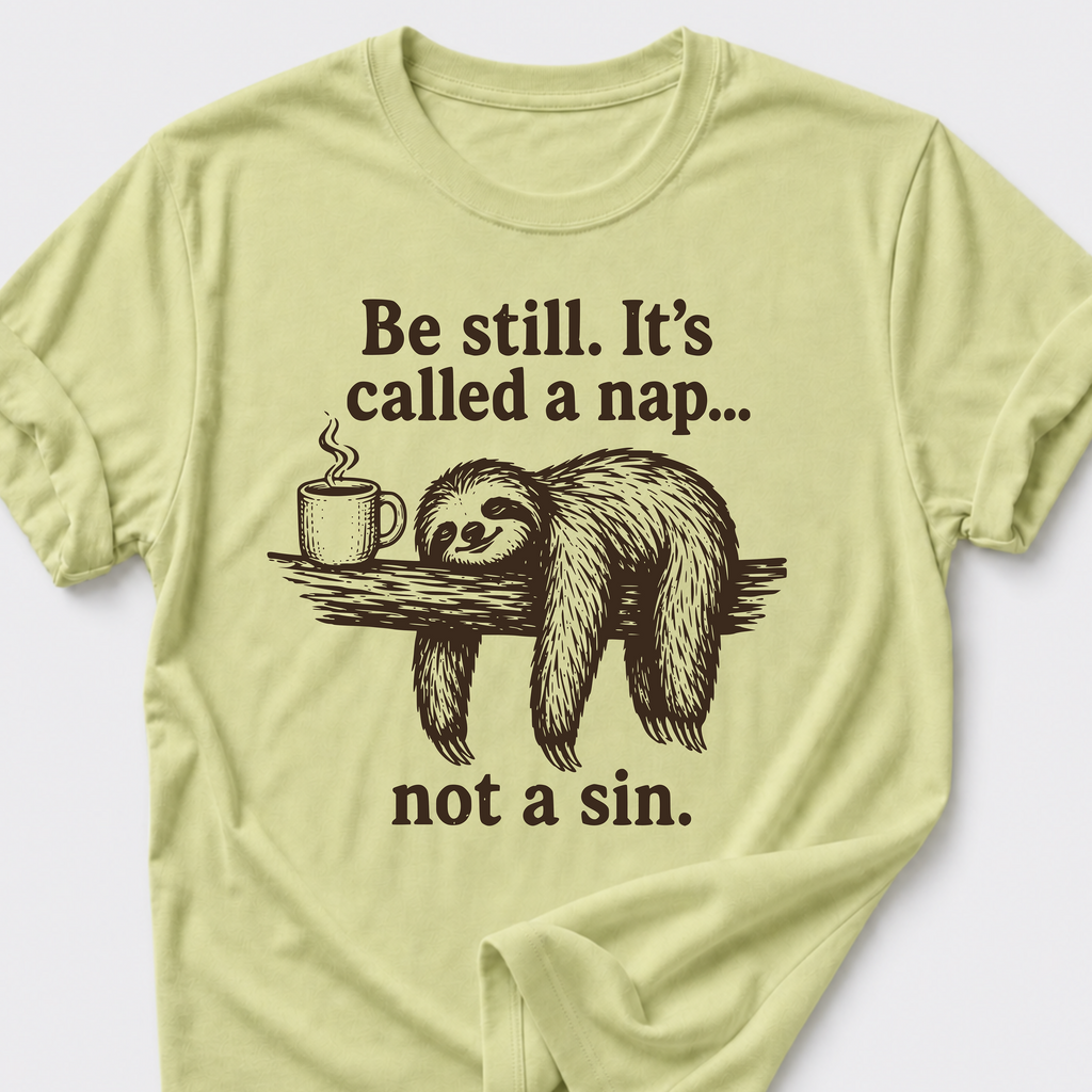 Be Still • Sloth T-Shirt
