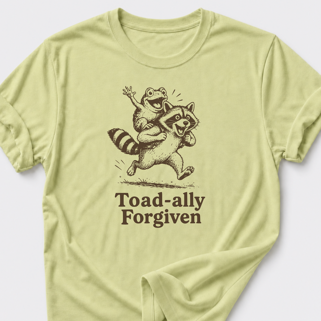 Toad-ally Forgiven T-Shirt